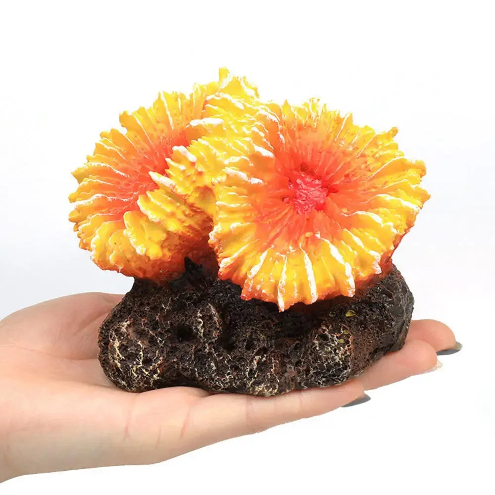 Artificial Resin Coral Underwater Fake Plant Ornament Aquarium Ornaments Landscaping Fish Tank Decoration