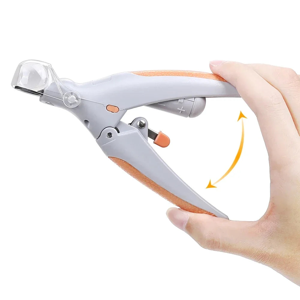 Professional Pet Nail Clipper Scissors Pet Dog Cat Nail Toe Claw Clippers Scissor LED Light Nail Trimmer for Animals Pet Supplie