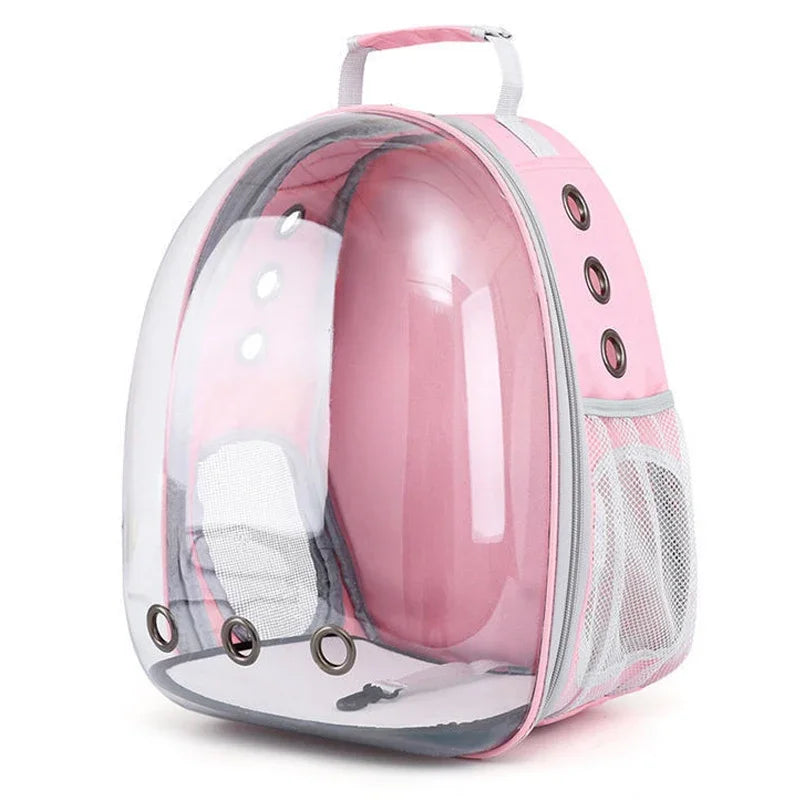 Pet Carrying Bag Space Pet Backpacks Breathable Portable Transparent Backpack Puppy Dog cat Transport Carrier Space Capsule Bags