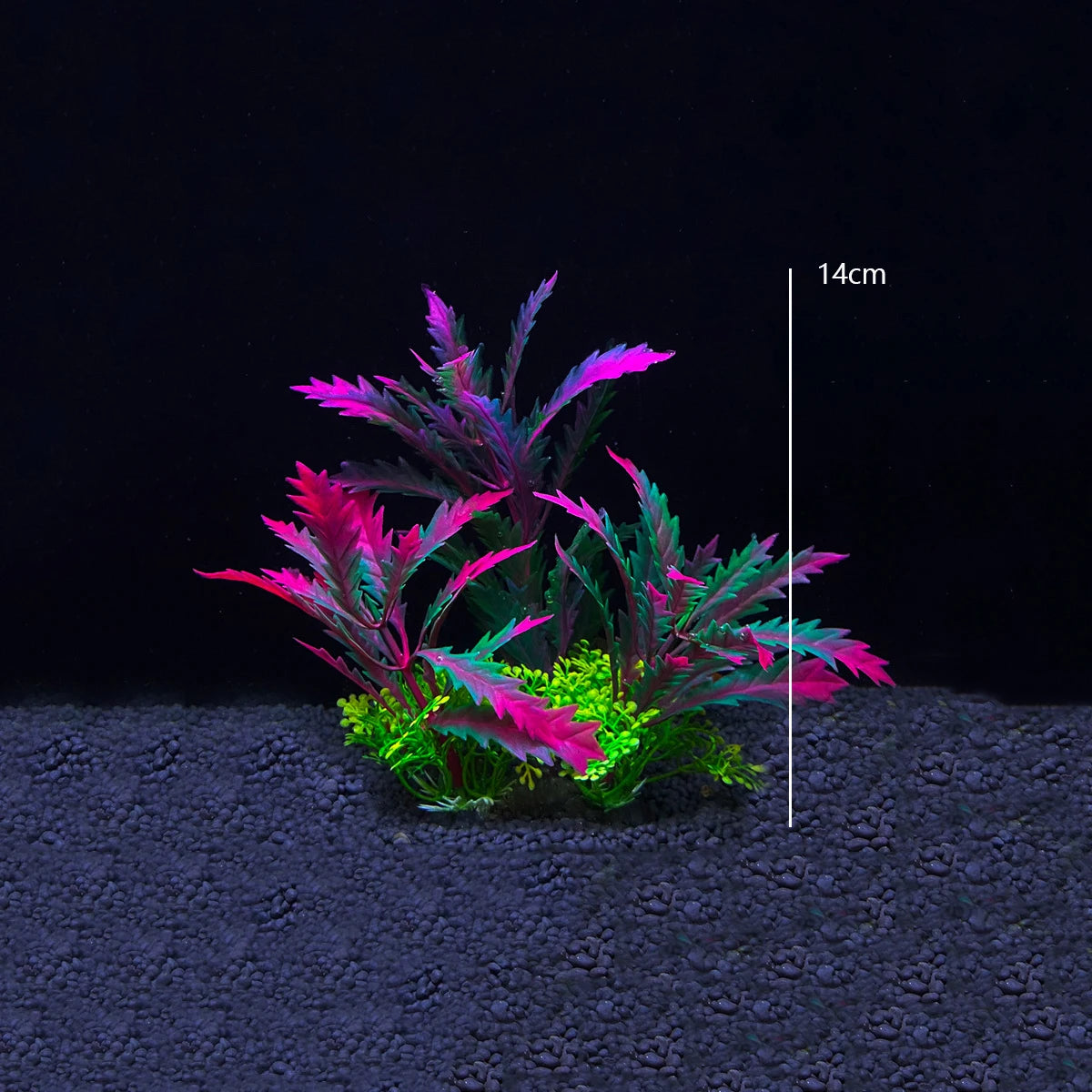 7pcs/set Artificial Aquarium Decor Plants Underwater Water Grass Aquatic Plastic Plants For Fish Tank Aquarium Decorations