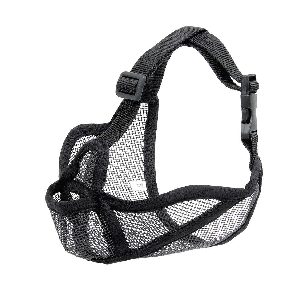 Adjustable Pet Dog Muzzle Breathable Pet Mouth Mask for Small Medium Large Dogs French Bulldog Anti-biting Muzzle Dog Accessory