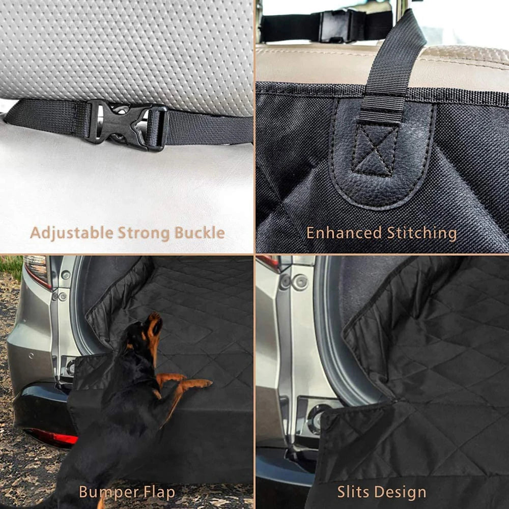 Pet car mat for Dog waterproof and dirt proof cushion trunk car pet mat car dog Pad oxford Cloth car trunk mat universal 135x195