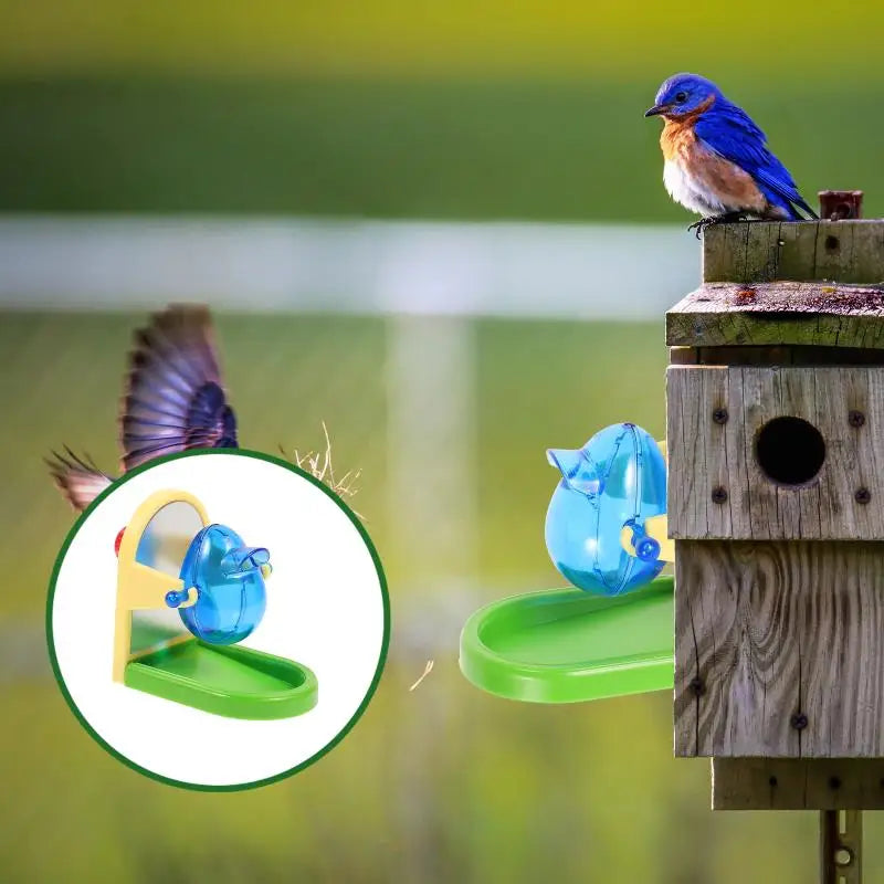 Developmental Toys Bird Foraging Toys Parrot Feeder Tabletop Training Toys Forage Box Intelligence Growth Cage Food Dispenser