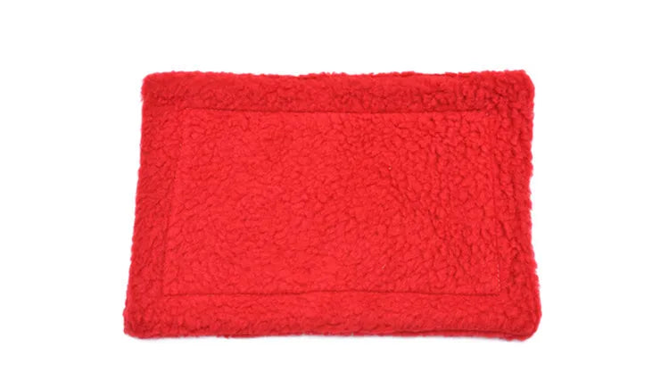 1Pcs Rectangle Hamster Bed Pad Sleep Mat House Pad Squirrel Hedgehog Rabbit Chinchilla Bed Mat House Nest Hamster Accessories