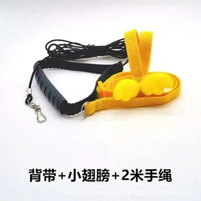 Adjustable Parrot Bird Harness Leash Set Anti-bite Training Harness Parrots Outdoor Flying Rope Cockatiel Small Birds Supplies