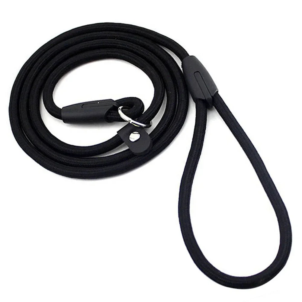Dog Leash Slip Chains Collar Leads Strong Heavy Duty Nylon Rope No Pull Pet Training Leash for Small Dogs Puppy Traction Rope