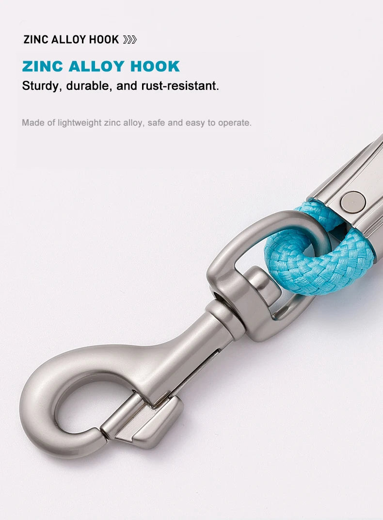 Truelove-Floral Printing Pet Leash Neoprene-Padded Handle Leash Small Medium Dog Safety Enjoyable Walking Experience TLL25761