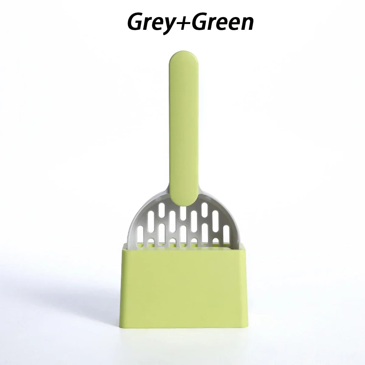Cat Litter Scoop Plastic Cat Litter Shovel With Base Self Cleaning Cat Litter Box Shovel Kitten Toilet Clean Tools Cat Supplies