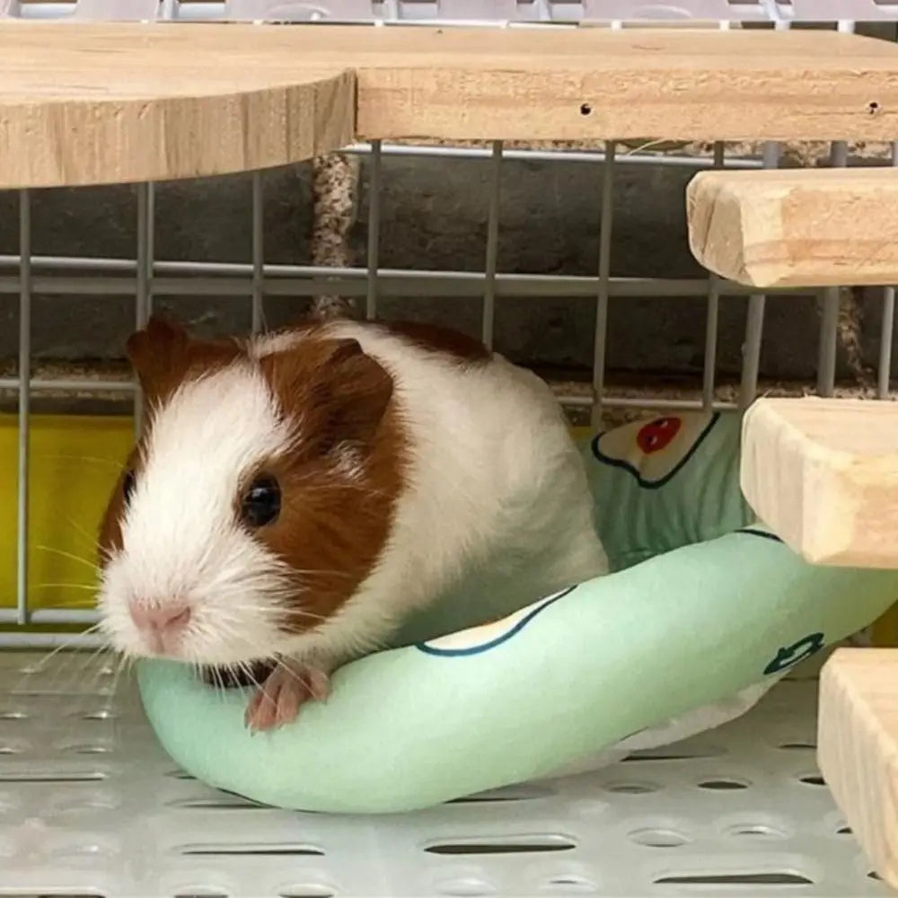 Premium Circular Design Cooling Hamster Bed Cooling Comfortable Small Pet Pad Breathable Summer Sleep Mat Hamster