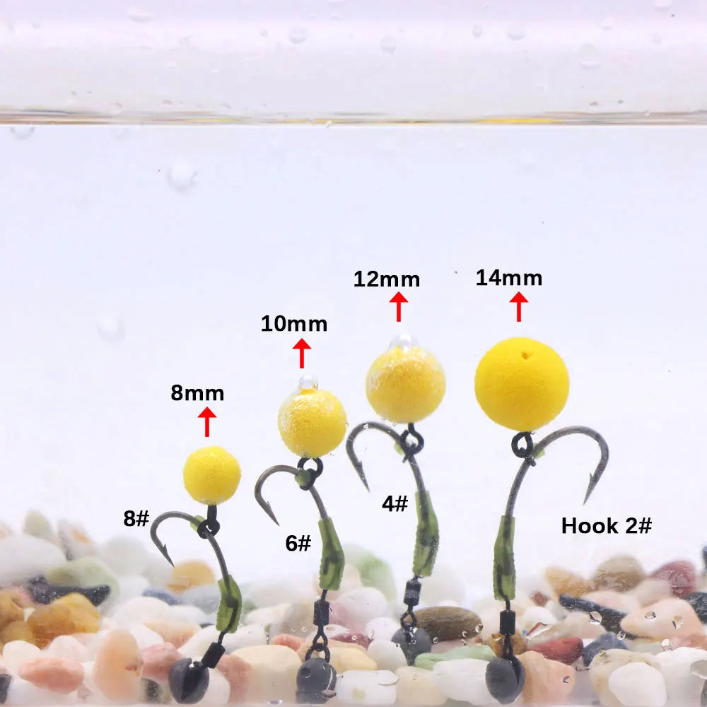 Carp Fishing Bait Pop Up Boilie For Hair Rig Fishing Accessories Floating Carp Rig Method Feeder Fishing Tackle Buoyancy Lures