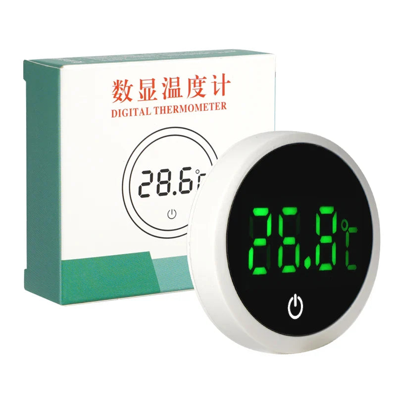 8 Styles Cordless Aquarium Thermometer Lcd Digital External Thermometer Glass Thermometer Fish Tank Mini Suction Cup Thermometer