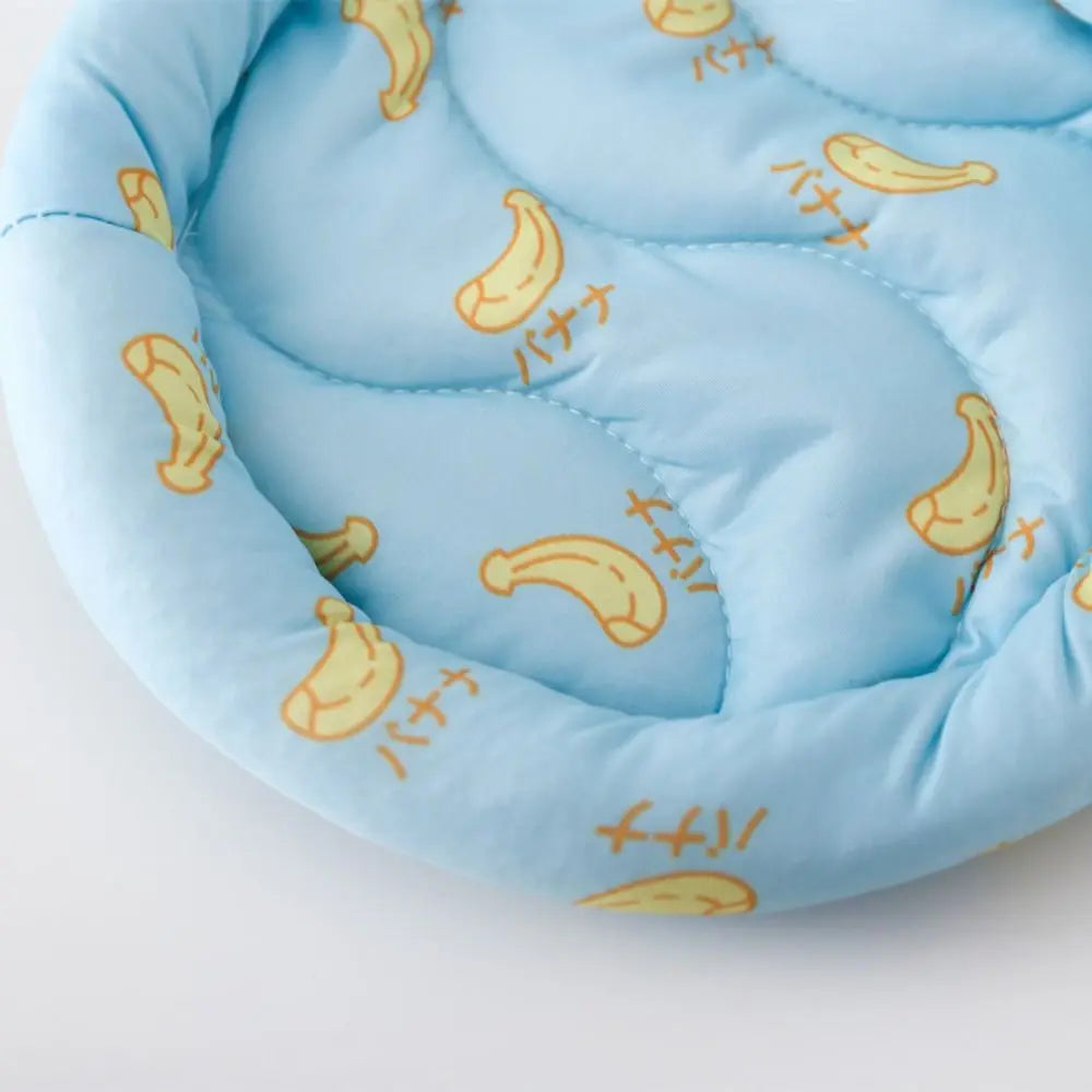 Premium Circular Design Cooling Hamster Bed Cooling Comfortable Small Pet Pad Breathable Summer Sleep Mat Hamster