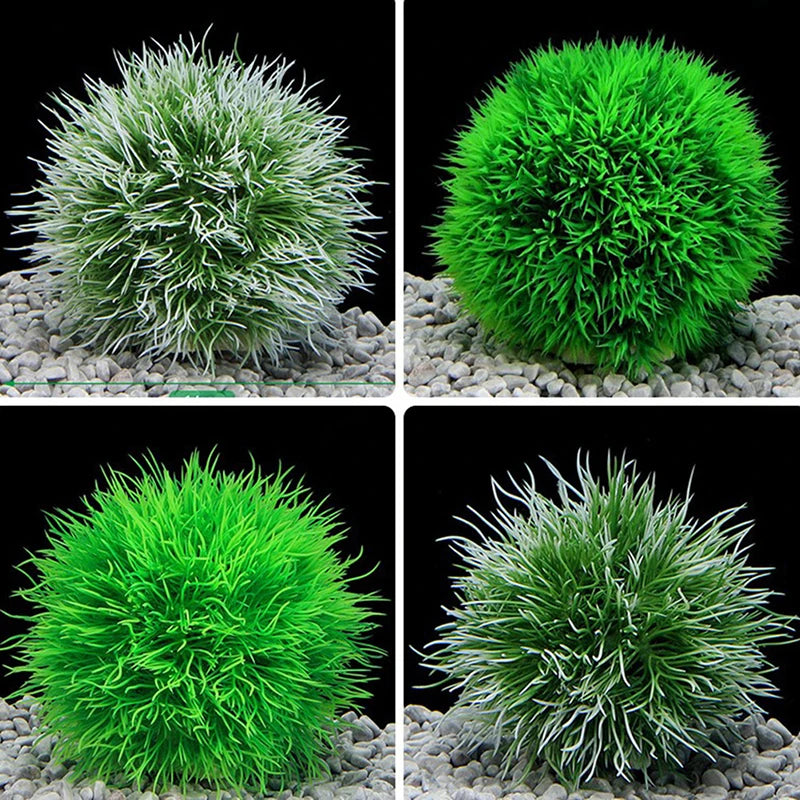 Marimo Moss Balls Live Aquarium Plant Algae Fish Shrimp Tank Ornament Simulation Green Algae Balls Artificial Plant