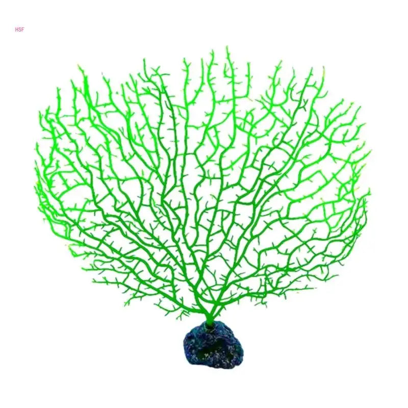 Artificial Coral Branch Décor Faux Coral Décor Sea Fan Coral Decorations