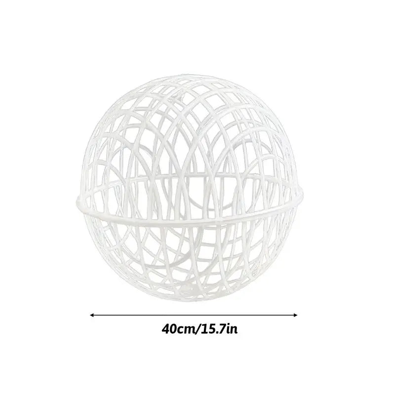 Chicken Balls Cage For Outside Spherical 3 Pieces Chicken Cage Pet Safety Cage Ball-Shaped Chicken Hamster Ball Cage Safe