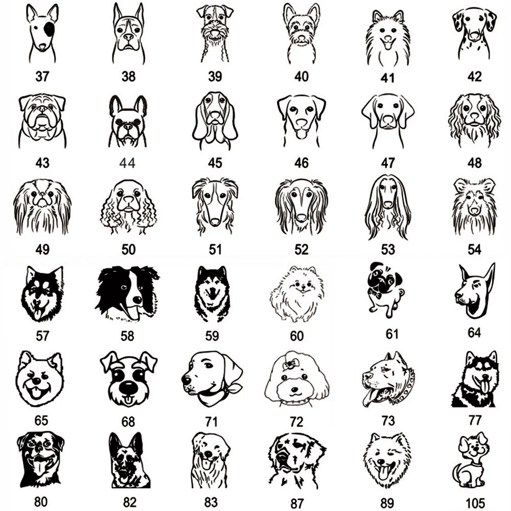Bone Dog ID Tag Pet Collar Pendant Personalized Engraved Dog Face Name for Cat Puppy Keyring Charm Necklace Accessories Gender