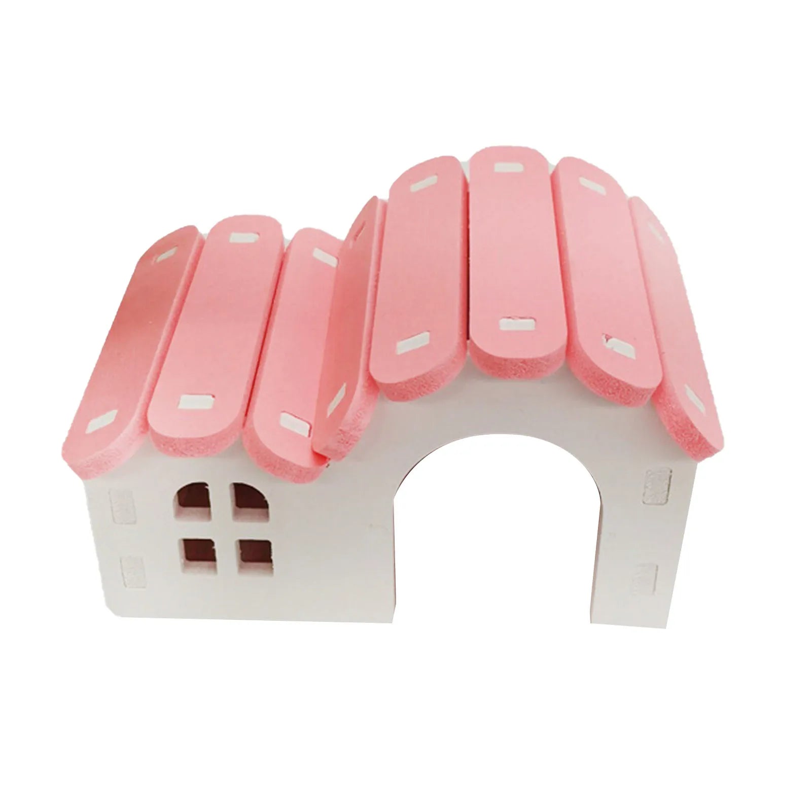 Hamster House Hideout Sturdy Colourful Small Animal Hideout House For Hamster Mice Small Furry Animals Small House