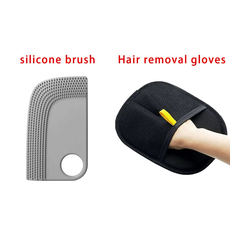 1-3PCS Pet Hair Remover Dog Cat Grooming Cleaning Glove Deshedding Hair remover Massage Brush Animal Supplies Cat Accessoies