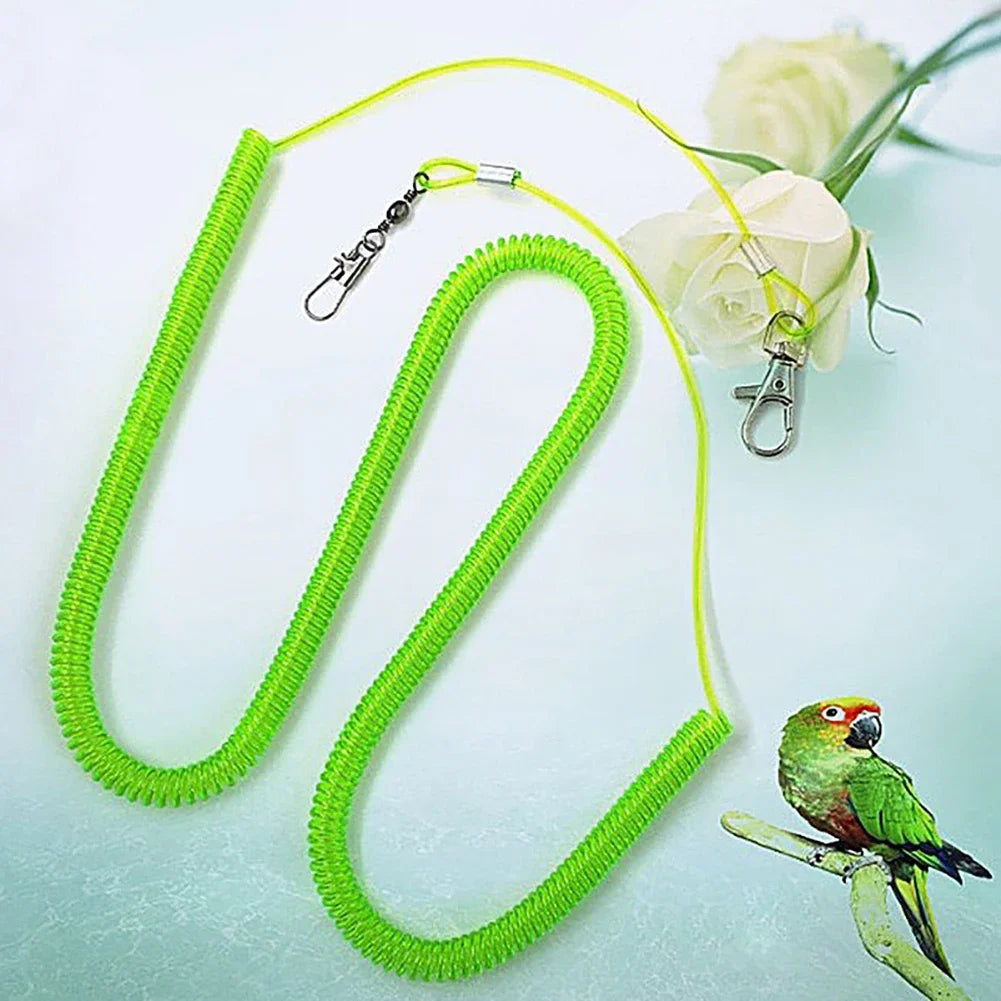 High Elastic Retractable Bird Leash  360° Flight Training Walking Tool for Small Birds Bird Release Rope 2/3/4/5/6/7/8/10M