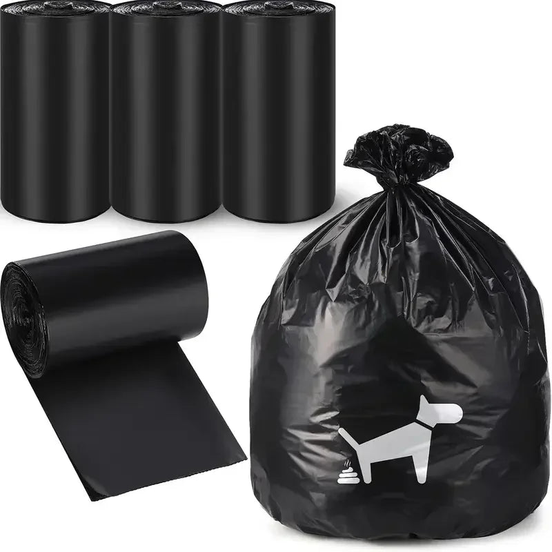 15/600pcs Dog Poop Bags Disposable Pet Waste Bags Dog Waste Bags Design Pet Poop Clean Pick Up Bone Bag Dispenser Tools