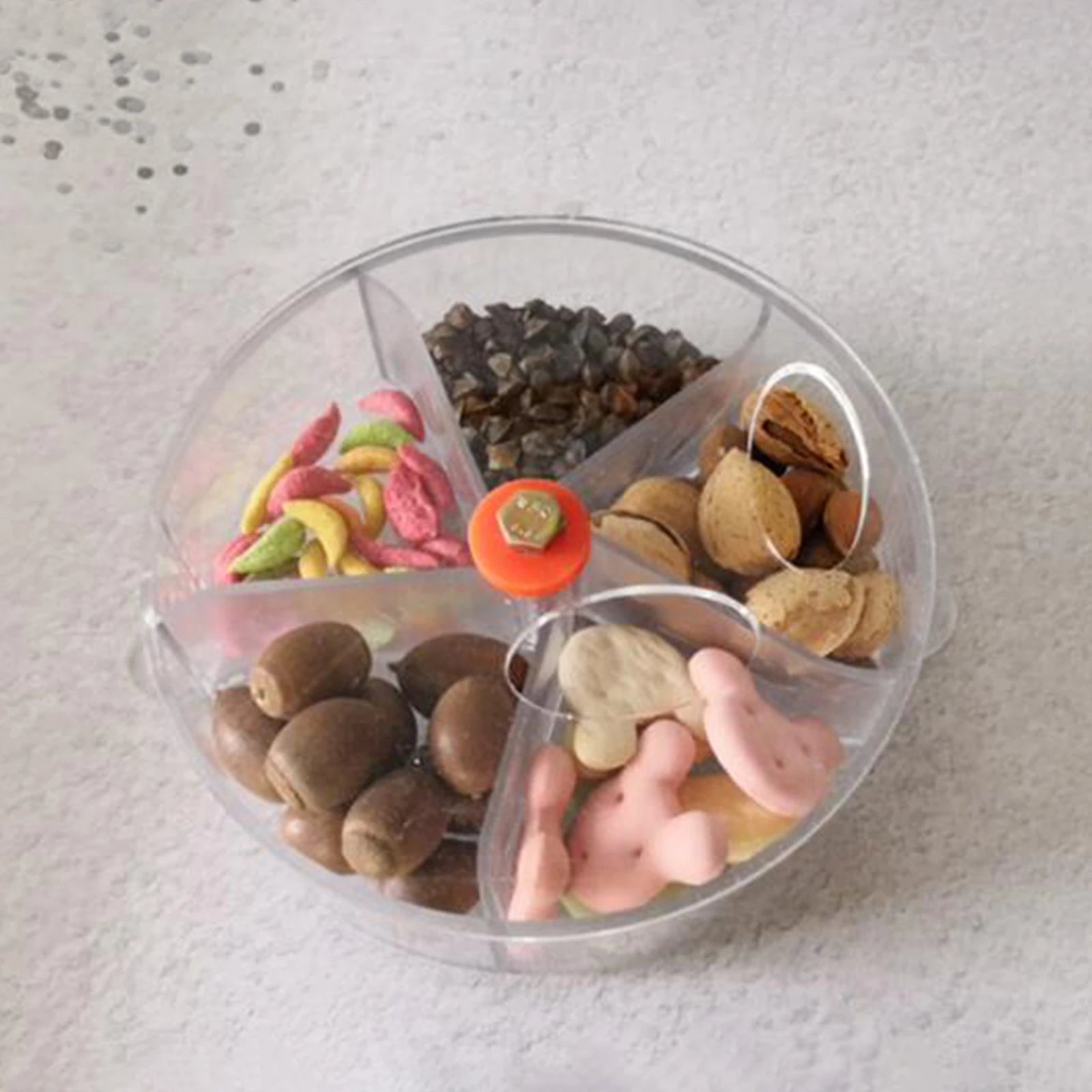 Bird Foraging Toys for Parrots Foraging Wheel for Large Parrots Seed Container Portable for Parakeet Cockatiel Birdcage Snacks