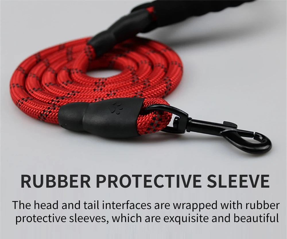 Dog Leash 120/150/200/300cm Nylon Pet Leashes Reflective Dog Leash For Medium Small  Large Dog Leashes Ropes Pet Accessories