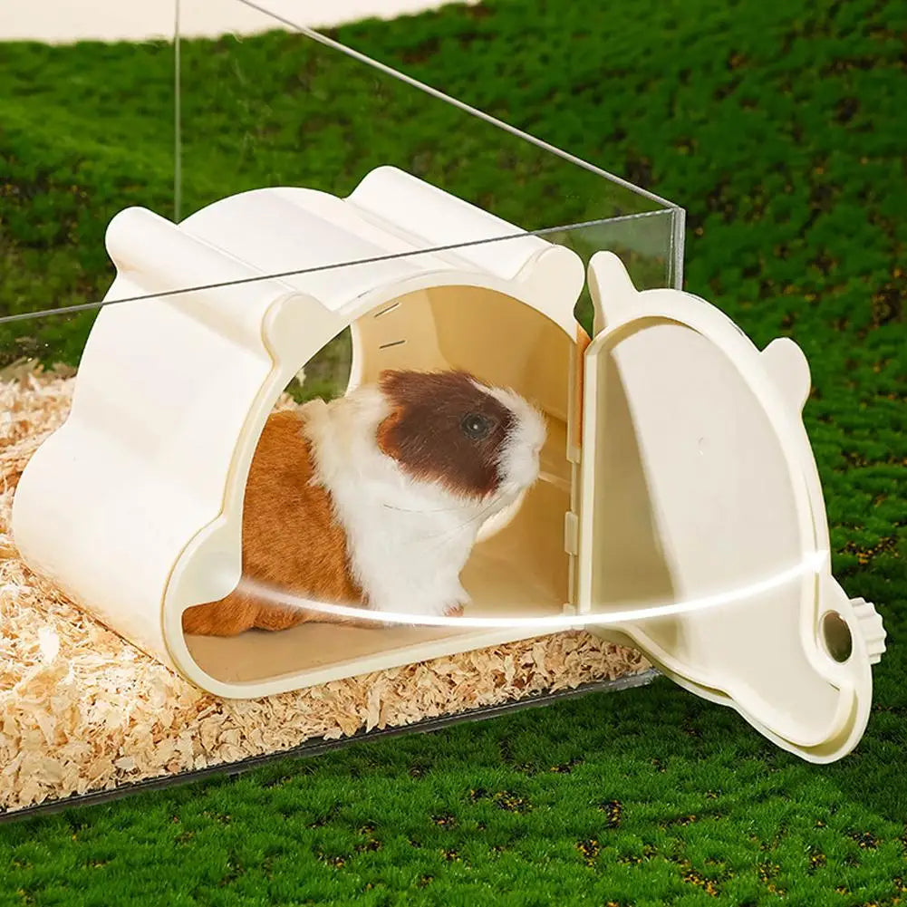 Cartoon Small Pet Cage For Small Pet Hedgehog Hamster Hideout House Cute Hamster Hide Cave Hamster Cage Accessories N3s8