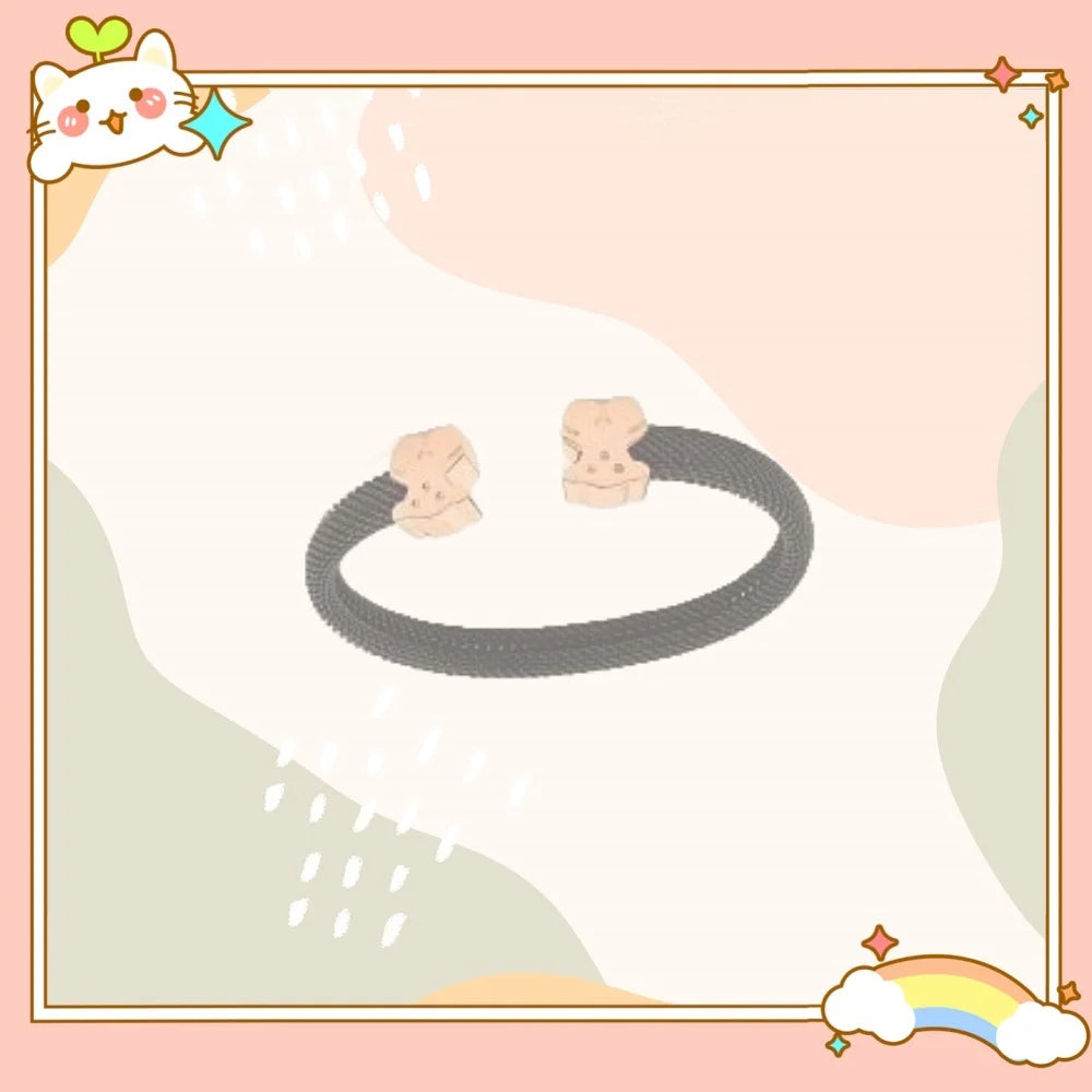 2025 Cat Accessories Women's Gorgeous Bear Bracelet Collection High End Jewelry Suitable for Gift Giving To Friends