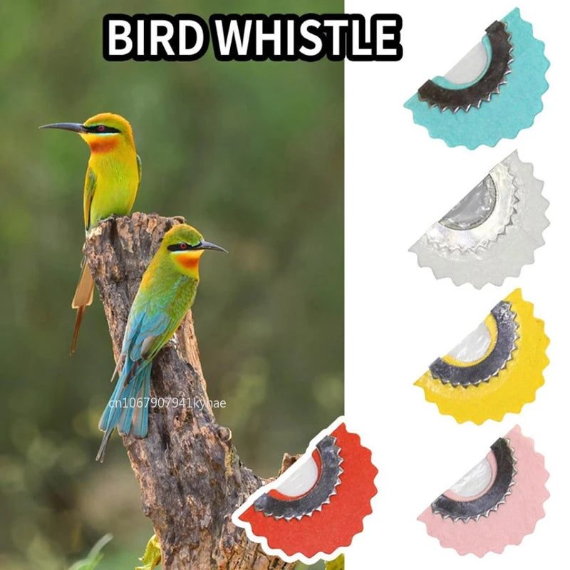 Bird Whistle Magic Fun Bird Caller Tongue Whistle Warbler Original Magic Tweeting Noisemaker Toys Tricks Gag Bird Behaviour Aids