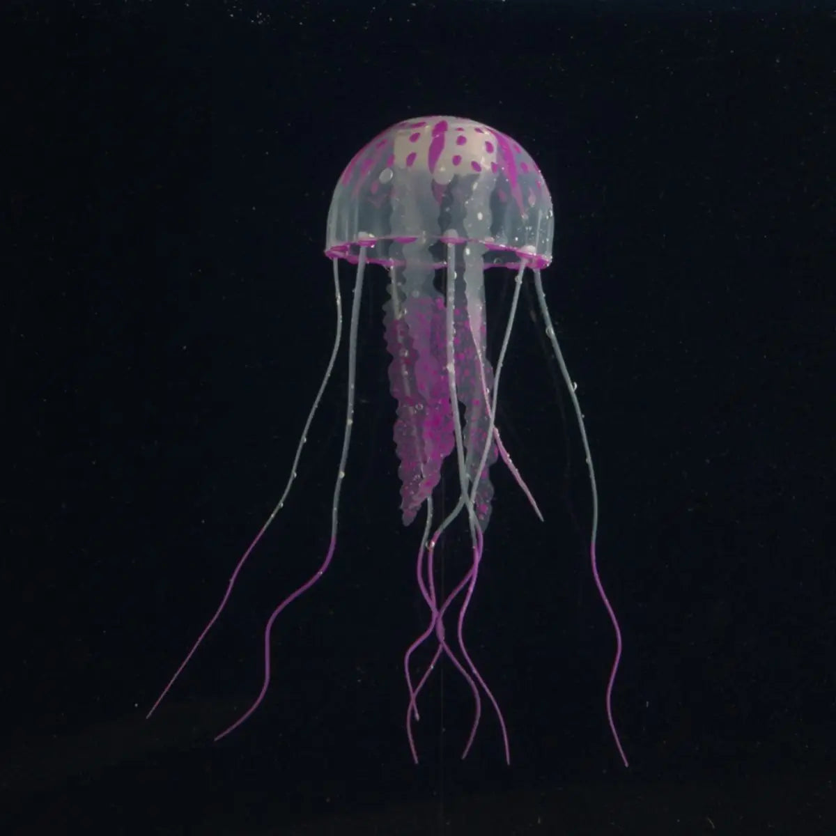 1 Pc  Artificial Fluorescent Jellyfish Aquarium Decoration Silicone Fish Tank Simulation Landscape Goldfish Tank Landscaping