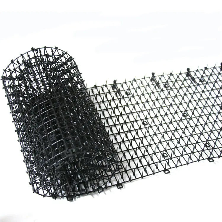 200/400cm Garden Anti-cat Dog Net Repellent Mat Safe Plastic Spike Thorn Deterrent Green Plant Protection Supply Pet Products
