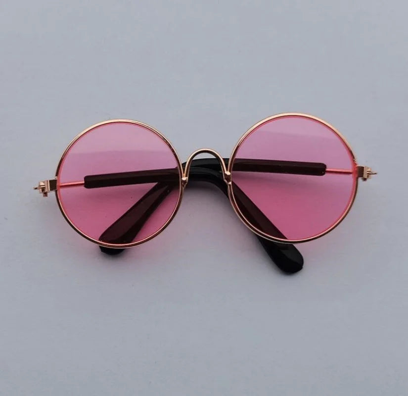 Glasses For a Cat Pet Products Goods For Animals Dog Accessories Cool Funny The Kitten Lenses Sun Photo Props Colored Sunglasses