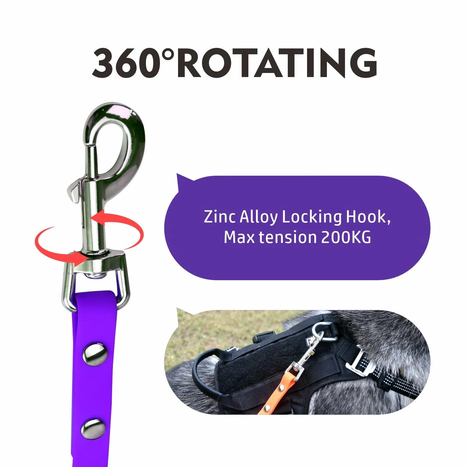 Dog Leash Long PVC Leashes 3M 5M 10M 15M Easy Clean Waterproof Walk Training Durable For Large Medium Small Dogs