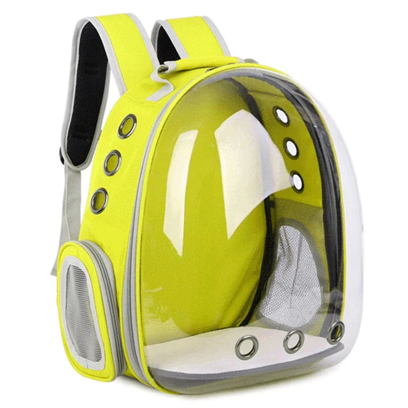 Pet Carrying Bag Space Pet Backpacks Breathable Portable Transparent Backpack Puppy Dog cat Transport Carrier Space Capsule Bags