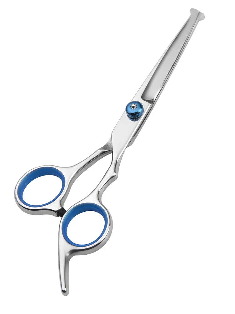 1PC 6-Inch Teddy Dog Hair Scissors Pet Scissors Clean Grooming Tools Safe Round Head Scissors