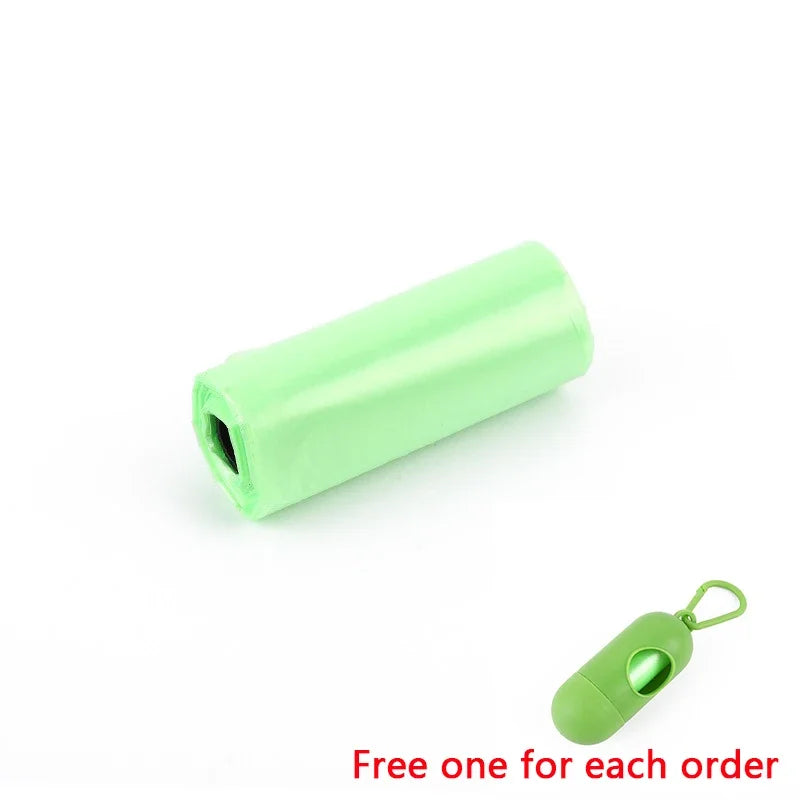 120 Rolls Dog Poop Bag 15 Bags/ Roll Large Cat Waste Bags Doggie Outdoor Home Clean Refill Garbage Bag Pet Supplies
