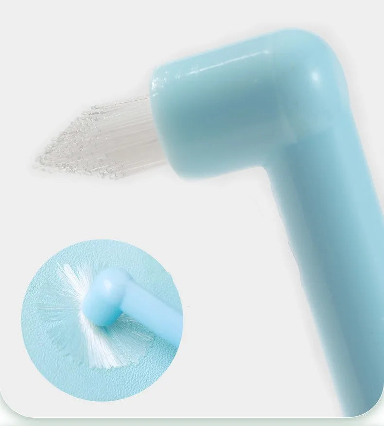 Dog Toothbrush Soft Hair Pet Toothbrush Dog Teeth Cleaning Small Head Tooth Brush for Dogs Mouth Cleaning Puppy Accessories