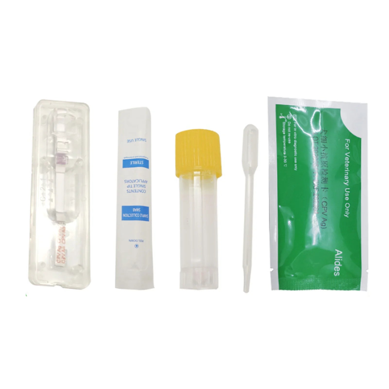 Canine CDV CPV Distemper Test Paper Kit Parvovirus Test Paper Kit Raid Strip Card Pet Dog Home Clinic Use