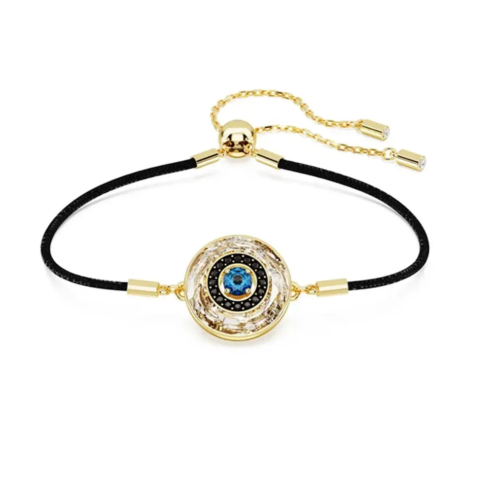 New Sublima Round Devil's Eye Gold Plated Bracelet cat Women's Personalized Simple Gift