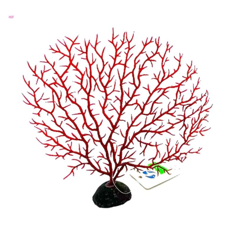 Artificial Coral Branch Décor Faux Coral Décor Sea Fan Coral Decorations