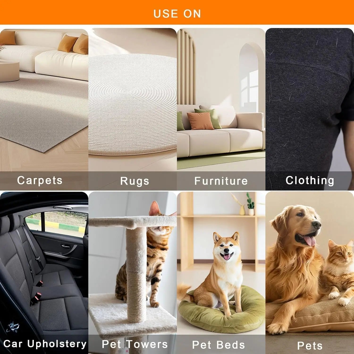 Reusable Electrostatic Pet Hair Removal Mitts Cat Dog Hair Remover Brush Sticking Device Home Hair Scraper Cat Grooming Gloves
