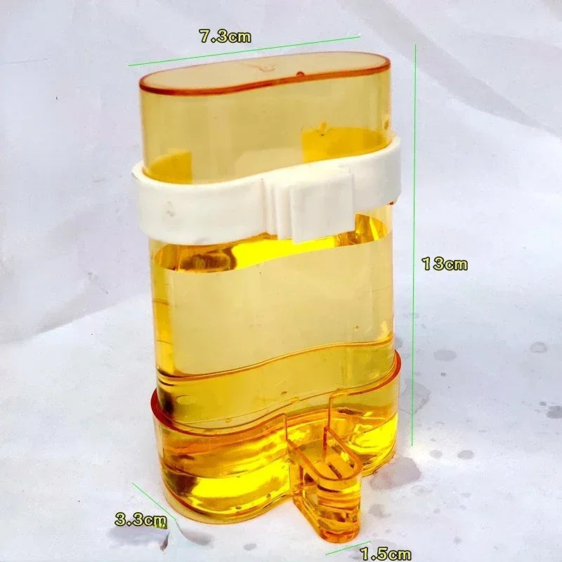 Bird Water Feeder Automatic Bird Waterer Food Feeder Dispenser for Parrot Parakeet Cockatiel Lovebird Cage Accessories