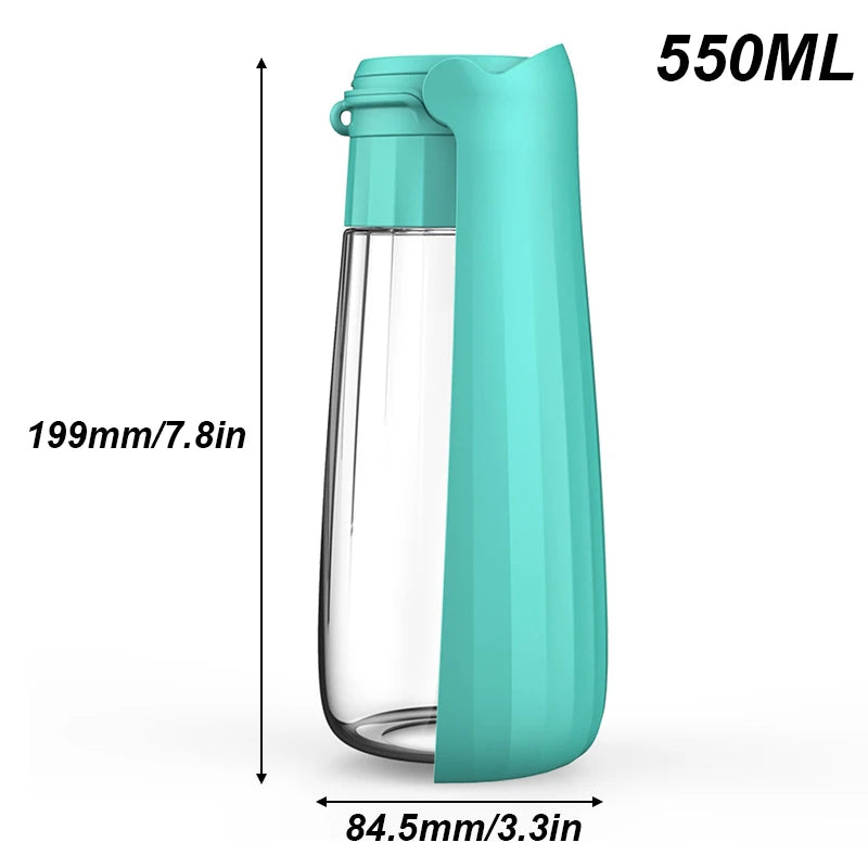Water Bottle Puppy Outdoor Portable Water Cup Small Medium Large Foldable Drinking Dispenser for Small Dogs Cats Pet Supplies