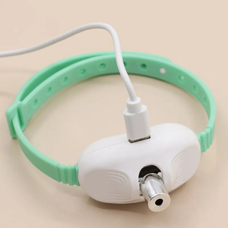 Smart Cat Toy LED Laser Cat Teasing Toy USB Rechargeable Cat Toy Adjustable Magic Cat Collar Kitten Playing Toy Cat Accessories