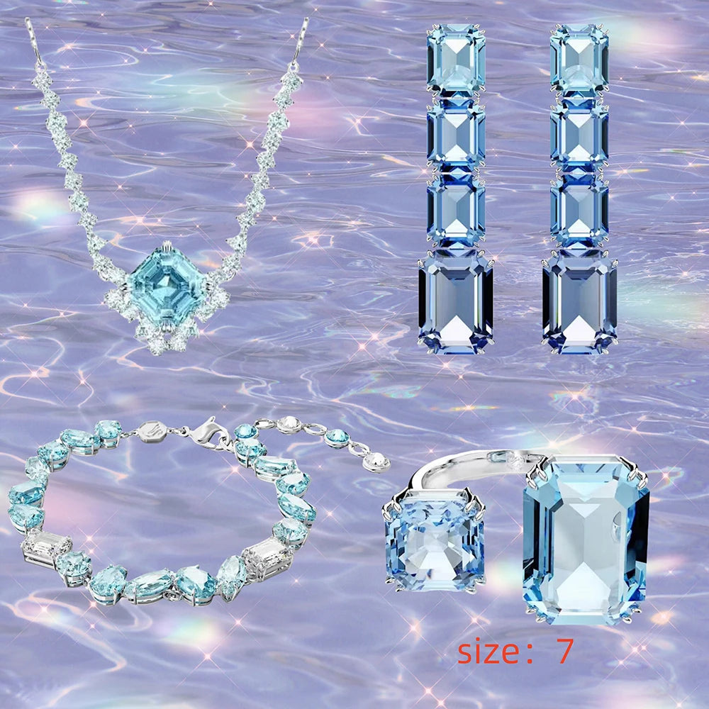 2025 Summer Pure Silver S925 Jewelry Set, Cat Accessories, Carefully Designed for Women To Wear and Give Gifts