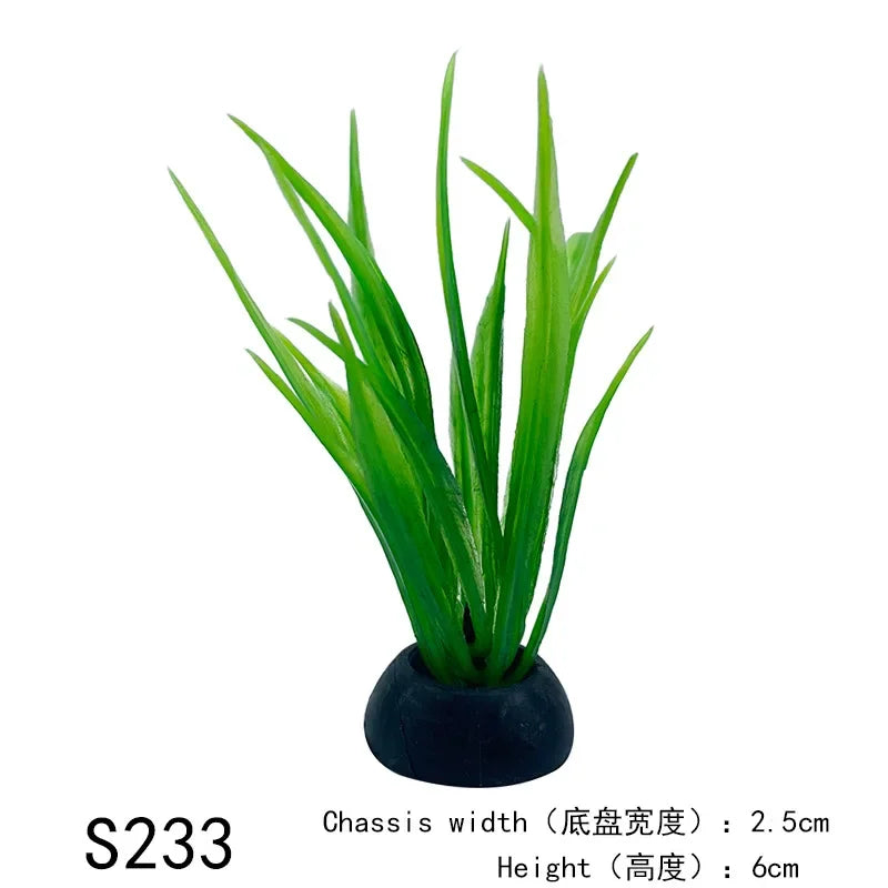 Artificial Plants Aquarium Decor Simulation Water Weeds Ornament Plant Fish Tank Landscaping Aquarium Grass Fish Tank Decoration