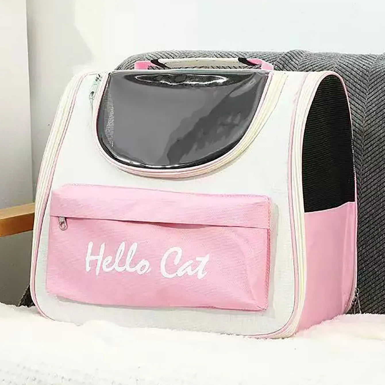 Transparent Cat Backpack Carrier, Space Capsule Pet Travel Bag for Cats & Dogs, Breathable Anti-Sunshine Large Puppy Cage