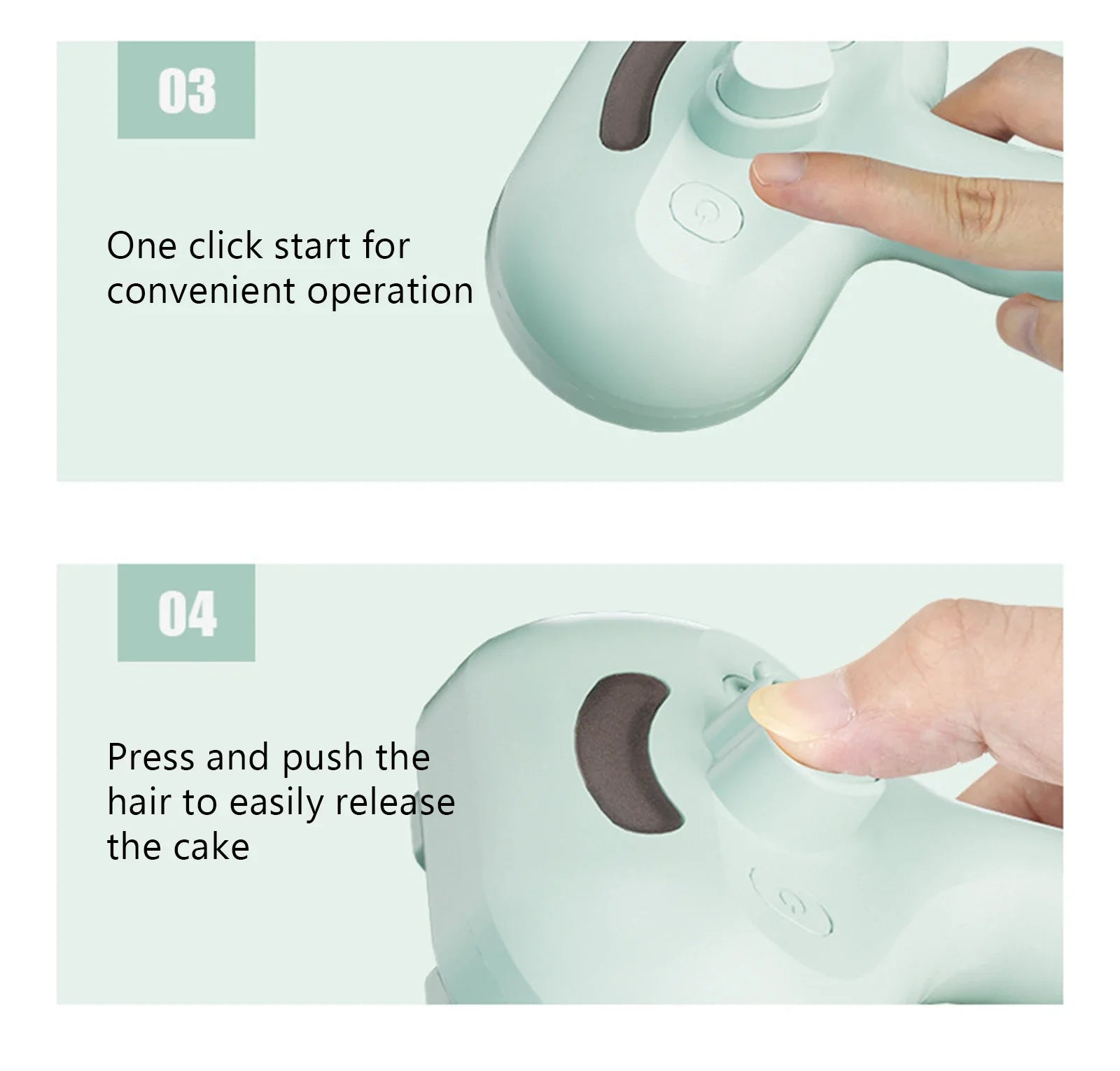 Pet Spray Hair Comb, Pet Hair Remover Cleaning Brush, Cats Grooming Dog Accessories Tools, Dematting Water Mist Humidifier Comb