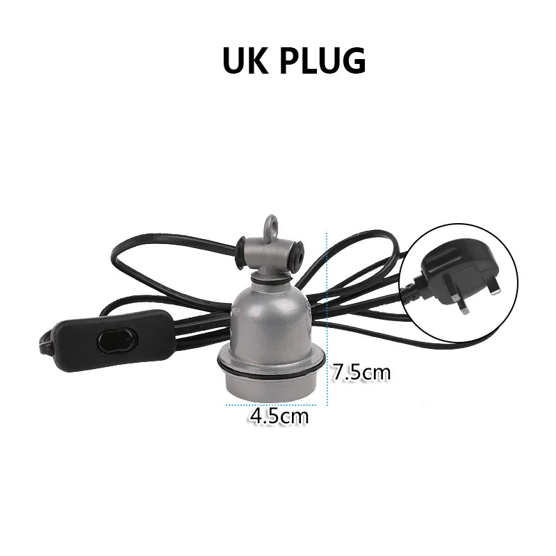 New E27 Ceramic Socket for reptile Breeding Heating Bulb Holder Waterproof Heating Lamp Holder Insulated Brooder Heat accessorie