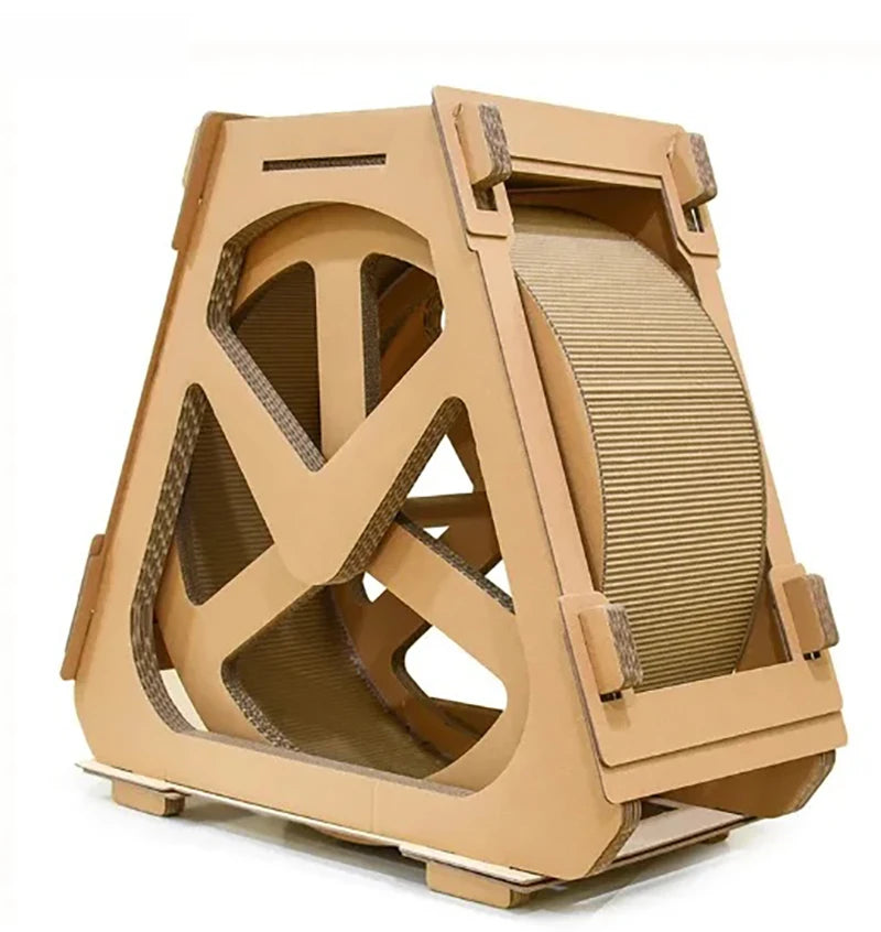 Increase the size of the water wheel, Ferris wheel, cat scratching board, cat climbing frame, cat nest, corrugated paper, and ro